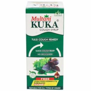 Multani Kuka Cough Lozenges( Tulsi Mint)- 150 Lozenges