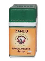Zandu Arogyavardhani Gutika- 30 Tablets
