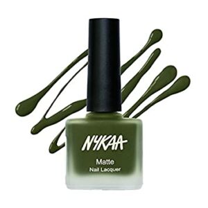 Moss Green Nails