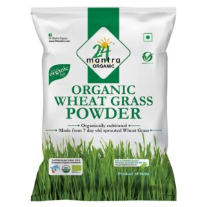 24 Mantra Organic Wheat Grass Powder