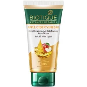 APPLE CIDER VINEGAR DEEP CLEANSING & BRIGHTENING FACE WASH