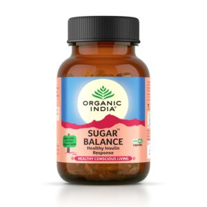 ORGANIC INDIA Sugar Balance Capsules