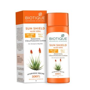SUN SHIELD ALOE VERA SUNSCREEN ULTRA PROTECTIVE LOTION