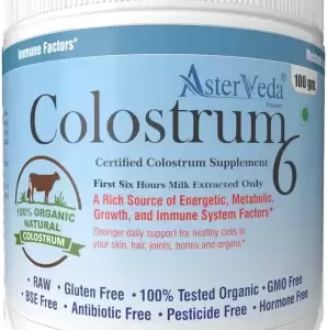 Asterveda Healthcare Immune Tree Organic Cow Colostrum