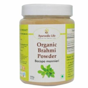Ayurvedic Life Organic Brahmi Bacopa Monnieri Powder