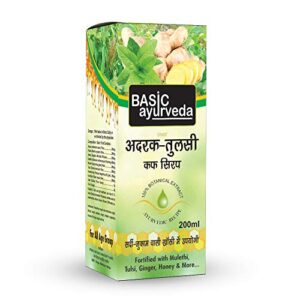 Basic Ayurveda Adrak-Tulsi Cough Syrup