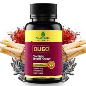 Dharishah Ayurveda Oligo Tablet Control Sperm Count