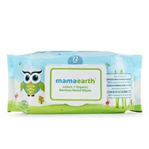 Mamaearth Organic Bamboo Based Wipes