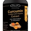 Sinew Nutrition Organic Curcumin Fortified with Piperine Extract Capsule