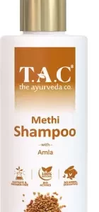 TAC The Ayurveda Co. Methi Hair Oil with Amla for Hairfall & Dandruff Control