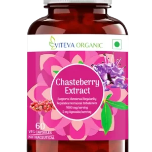 Viteva Organic Chasteberry Extract Veg Capsule