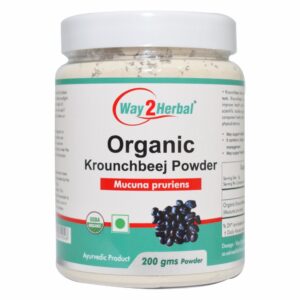 Way2Herbal Organic Krounchbeej Mucuna Pruriens Powder